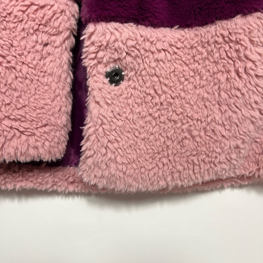 Multicolored Fuzzy Coat - Picture 7 of 7